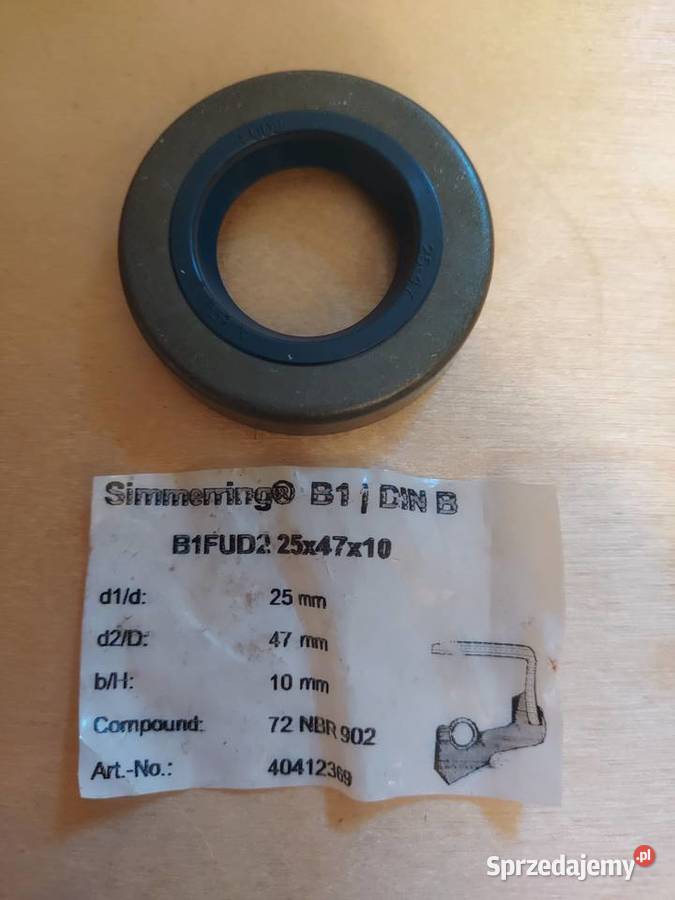 Simmering freudenberg B1FUD2 25x47x10 Kraków