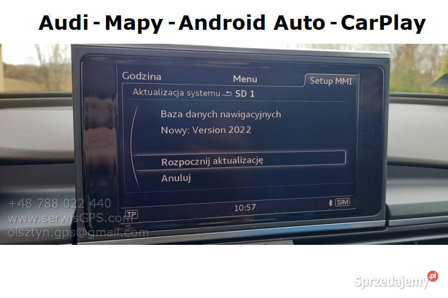 Aktualizacja nawigacji GPS fabrycznych mapy TIR Olsztyn