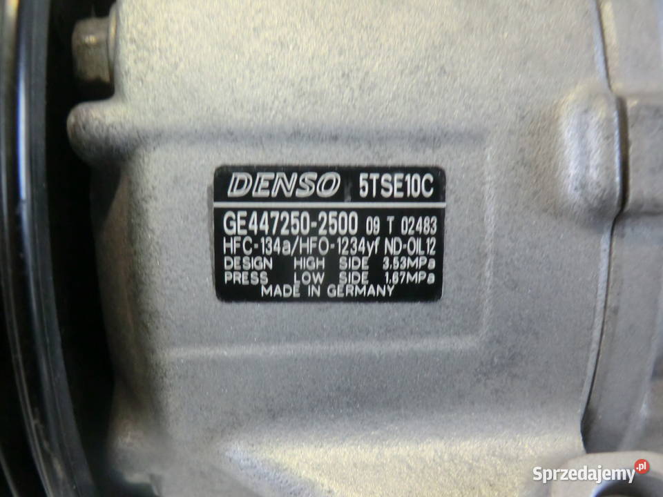 Toyota Yaris III 15 VVTI Sprężarka klimatyzacji Krzeszowice