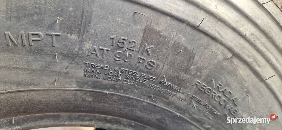 36580r20 145r20 14520 33580r20 identyko Michelin Nowe Miasto Lubawskie
