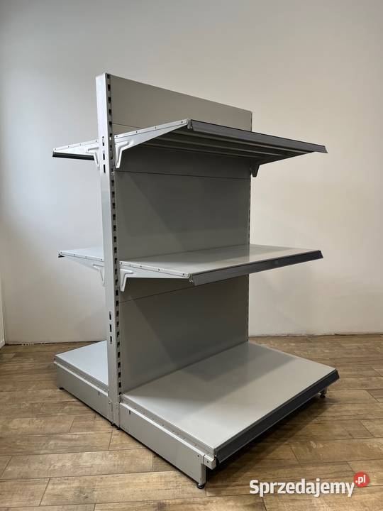 REGAŁ ŚRODKOWY sklepowy metalowy gondola szary Ostrołęka