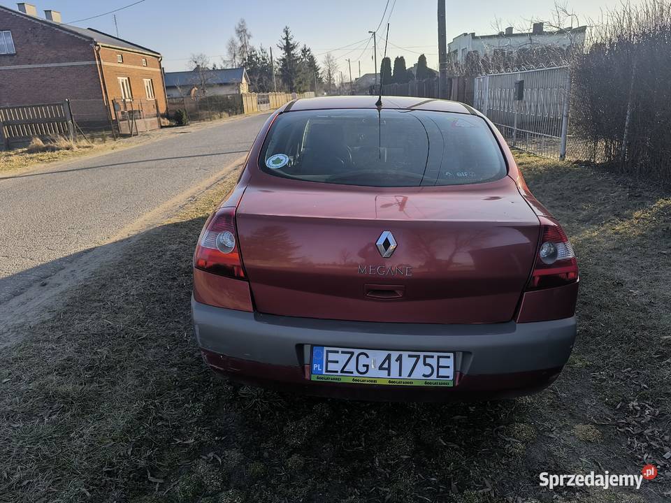 Renault Megane sedan 16 benzyna 112 rocznik 2005