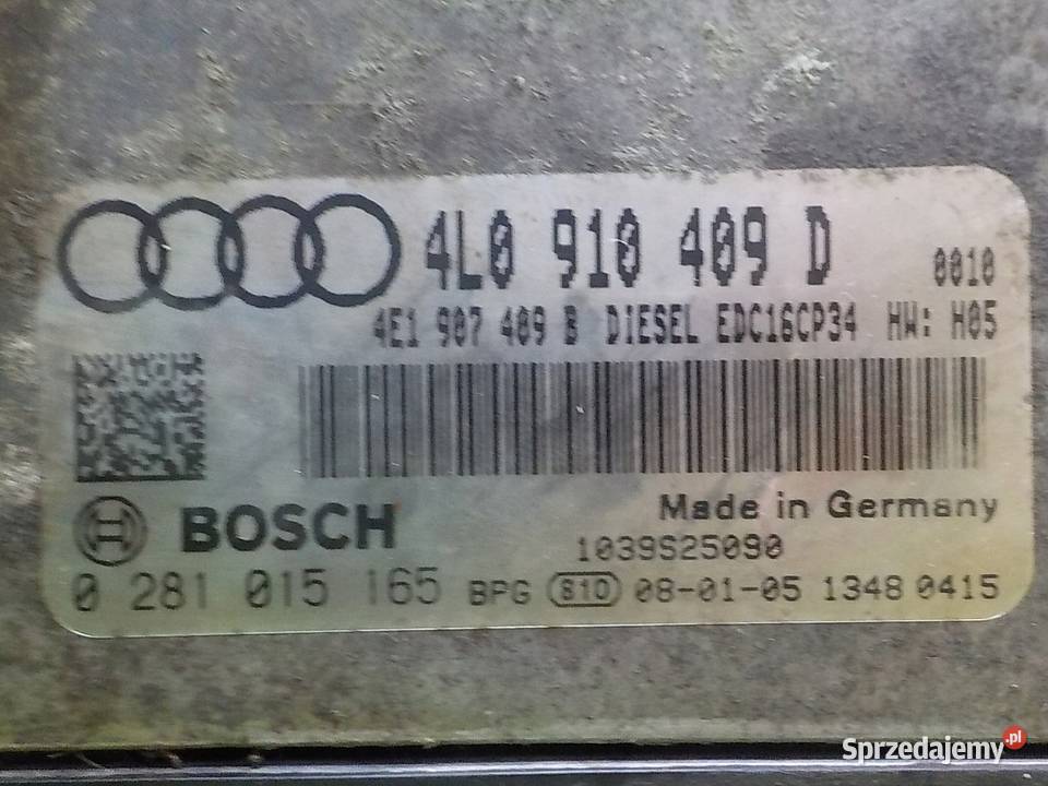 AUDI Q7 4L SLINE 42 TDI 08r 5D sterownik Suków