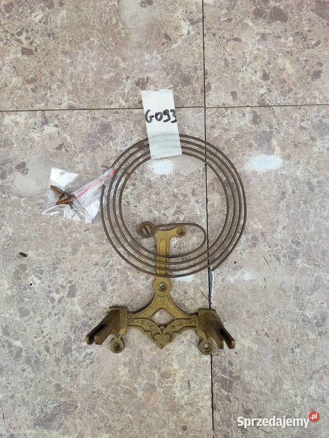 G093 Gong mocowanie mechanizmu starego zegara