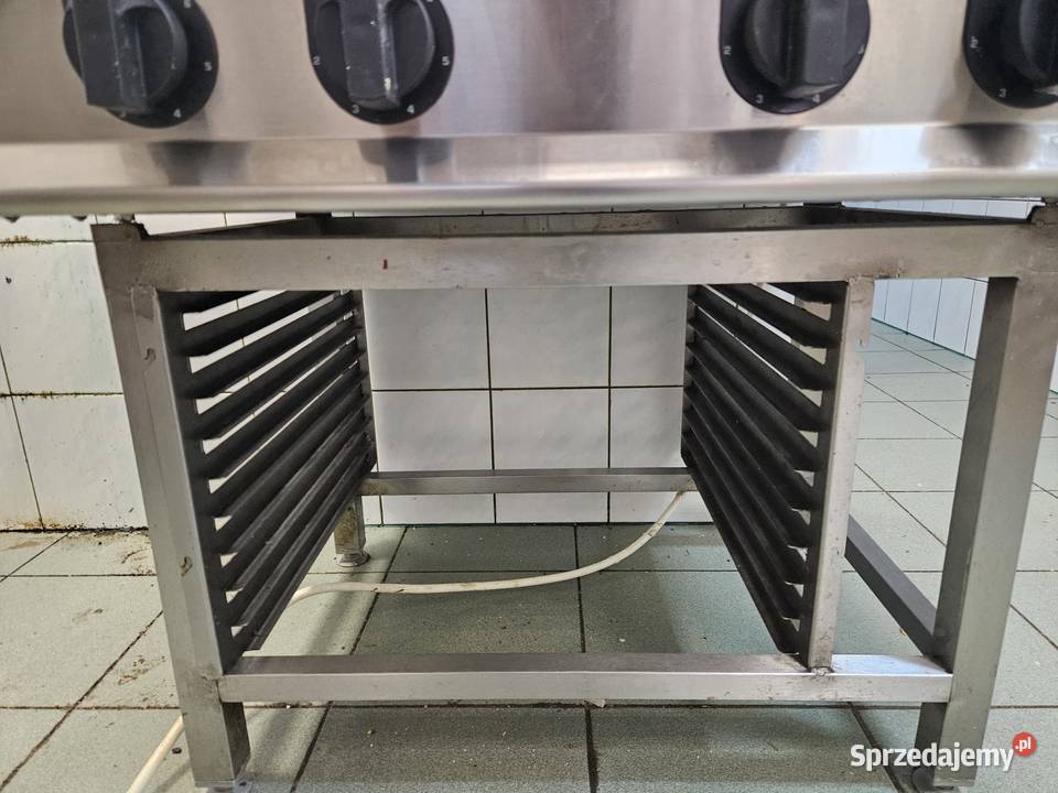 Kuchnia elektryczna 4 płyty okrągłe na podstawie Gastronomia Pszczyna