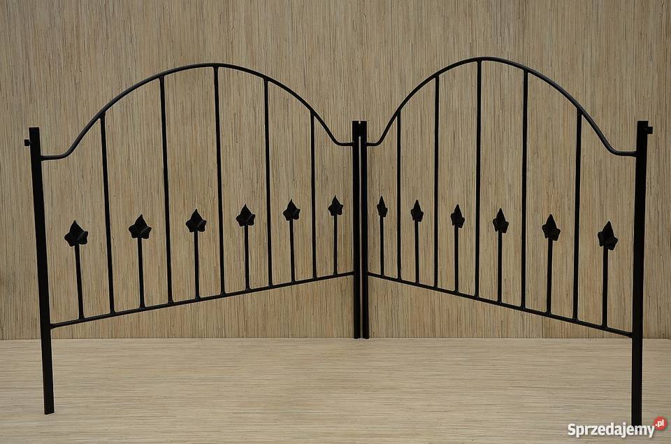PŁOTEK metalowy do ogrodu 100x80 obrzeże małopolskie Siepraw