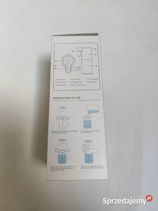 Bezdotykowa Mydelniczka Dozownik Mydła podkarpackie Stalowa Wola