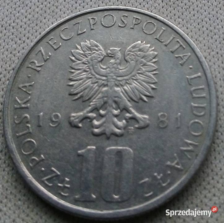 POLSKA10 1981 r CuNi BOLESLAW PRUS sprzedam