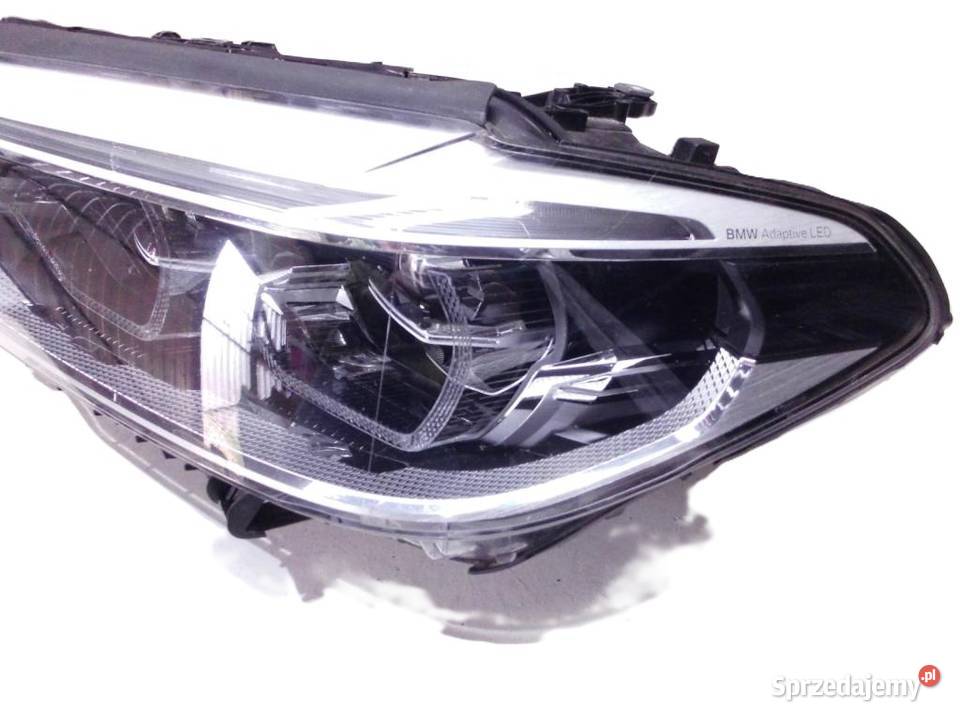 Lampa reflektor lewy przód BMW 5 G30 G31 Biała Nyska
