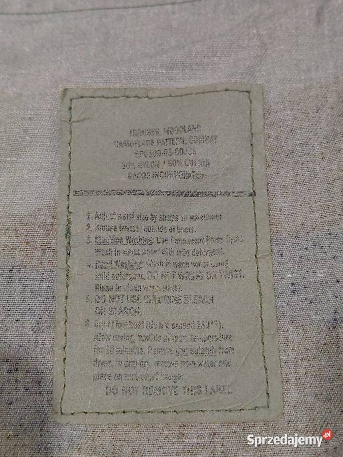 Spodnie BDU woodland medium regular NYCO Militaria Wrocław