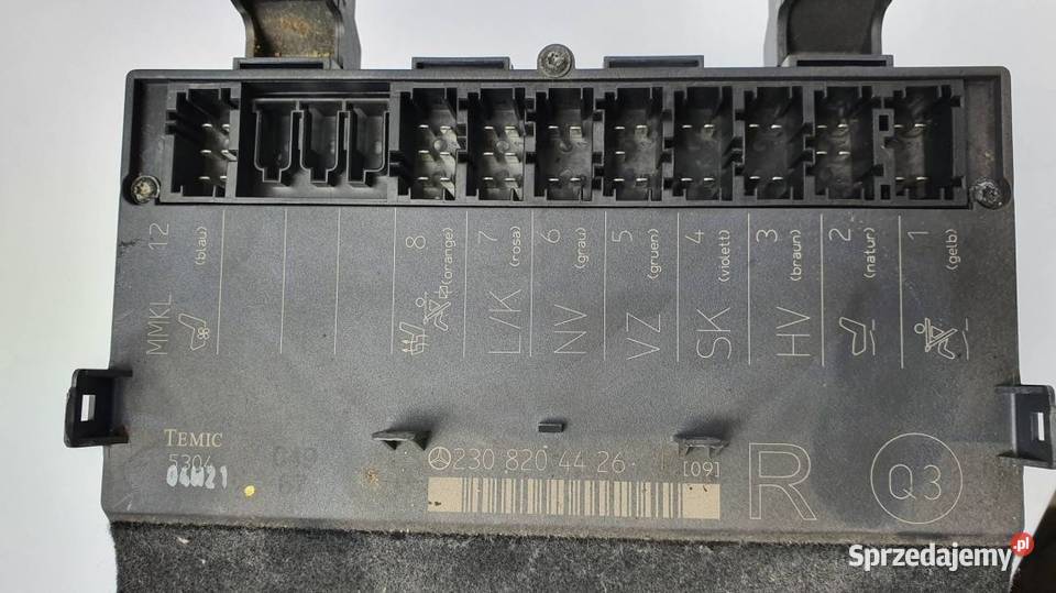 MODUŁ FOTELA A2308204426 MERCEDES SL 350