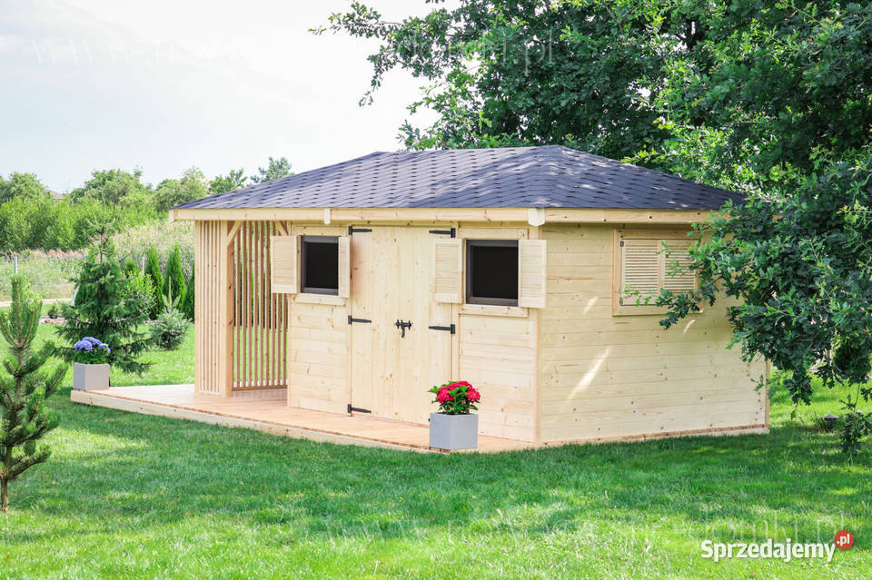 Domek narzędziowy Letniskowy Altana 4x6m Torino Łódź