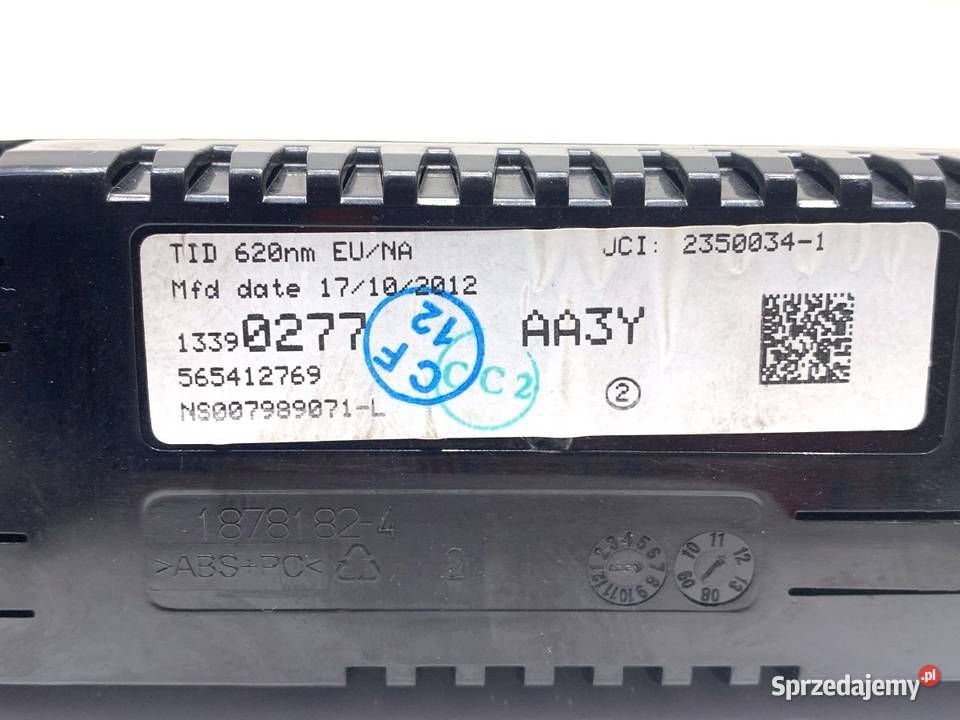 WYŚWIETLACZ OPEL ASTRA J 13390277 0915 EKRAN