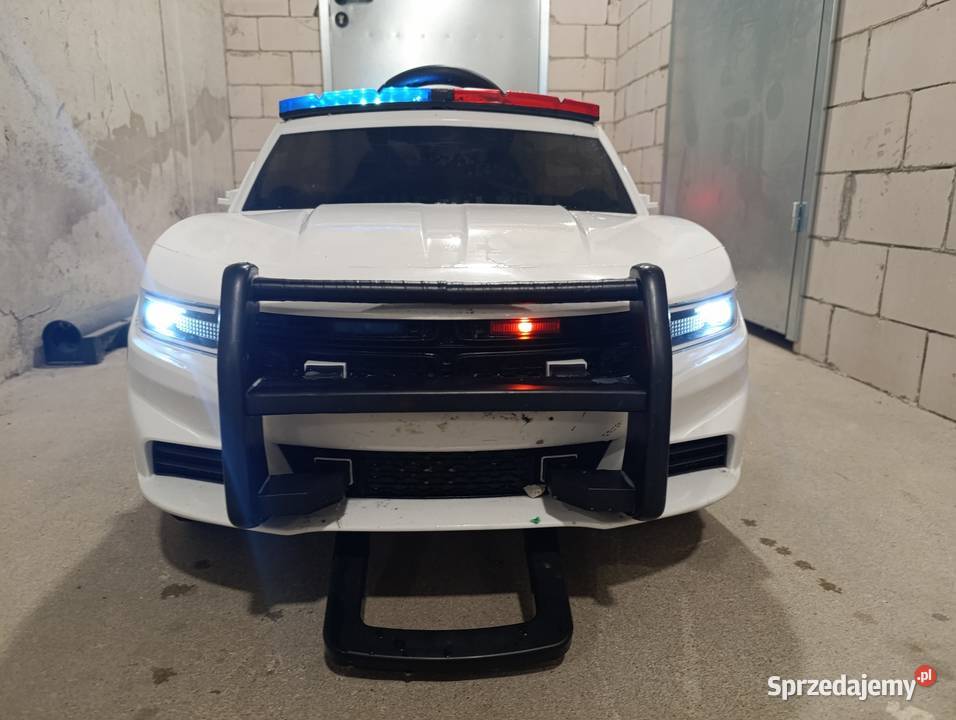 Samochód elektryczny Policja dziecięcy 2 osoby Suwałki