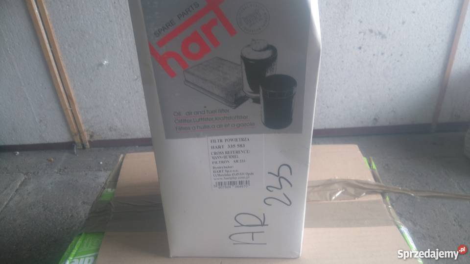 HART 335583 FILTRON AR233 LUBLIN II 24D