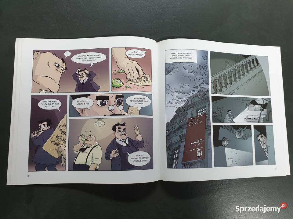 A little soul in Krakow komiks w języku Europejskie Gdynia