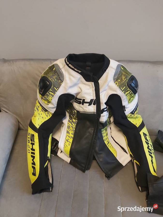 Komplet odzieży motocyklowej Shima super Pozostałe Czeladź