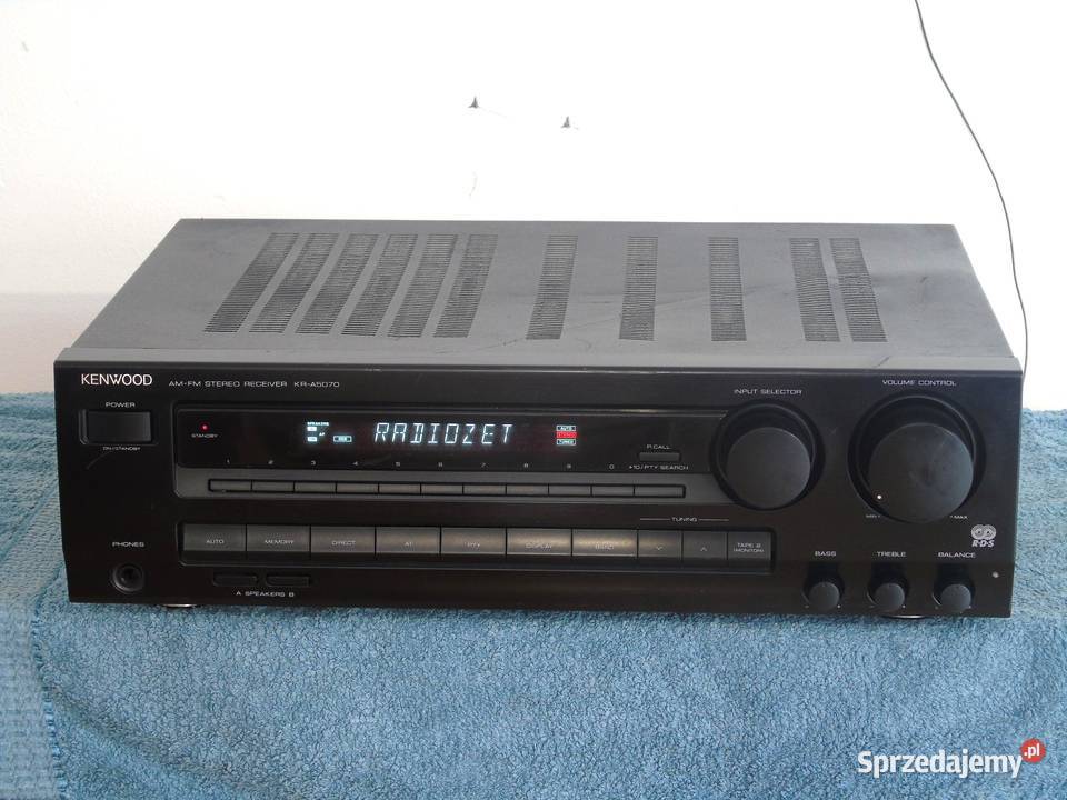 Amplituner Kenwood KRA5070 RDS mocny 2x 100 wat Jasło