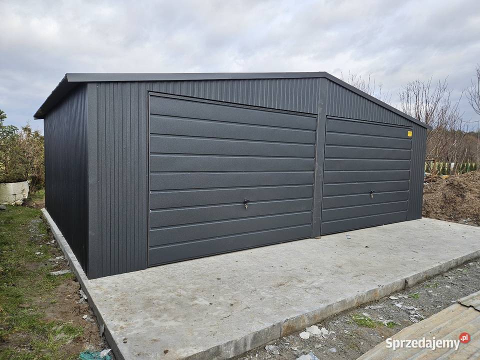 7x6 Garaże Blaszane Garaż Blaszany Blaszak 42m2 sprzedam