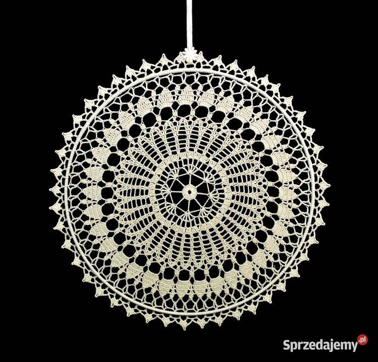 Zawieszka ozdoba na okno szydełkowa 34 Z142 Kluczbork sprzedam