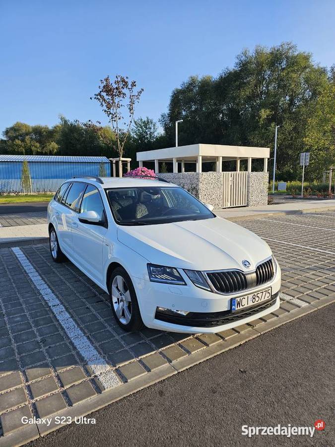 Skoda Octavia 16TDI 115 2018r mazowieckie Ciechanów