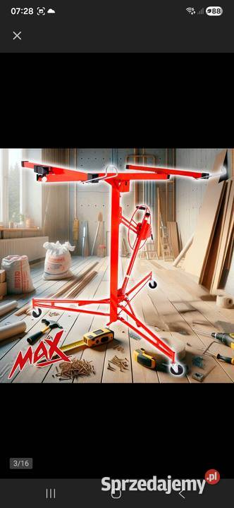 Podnośnik do płyt GK Korfantów sprzedam