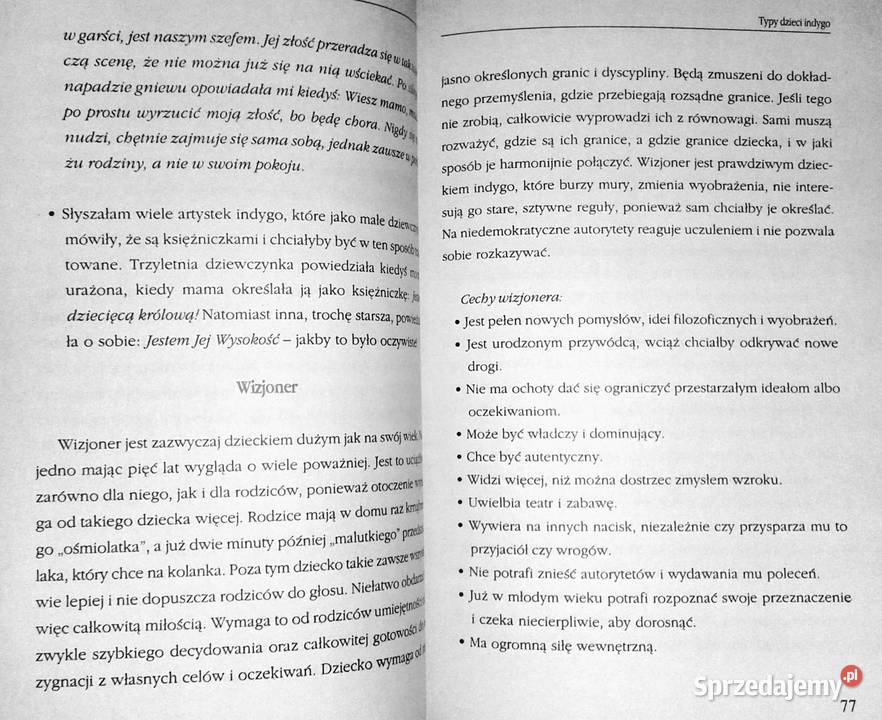 Fenomen indygo Dzieci nowych czasów Carolina Chełm