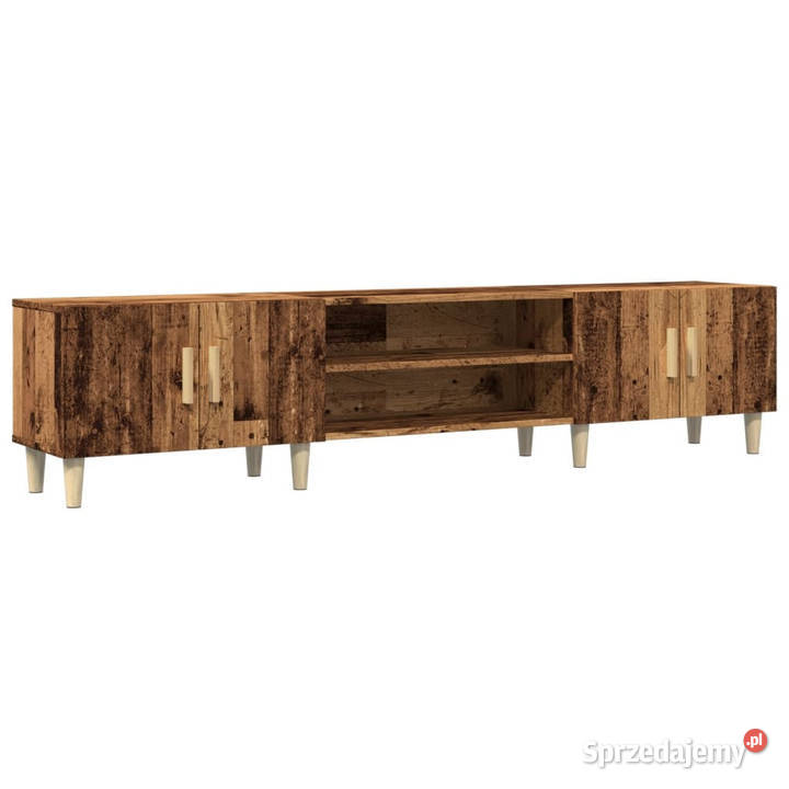 Szafka TV stare drewno 180x315x40 materiał Warszawa