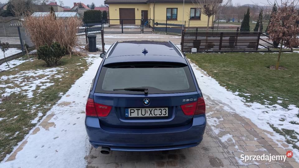 BMW 320d e91 184 bez wypadek czujnik zmierzchu czujnik parkowania Seria 3 Turkowice