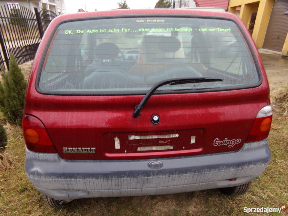 Twingo Maska tyl kompletna Gorzów Wielkopolski