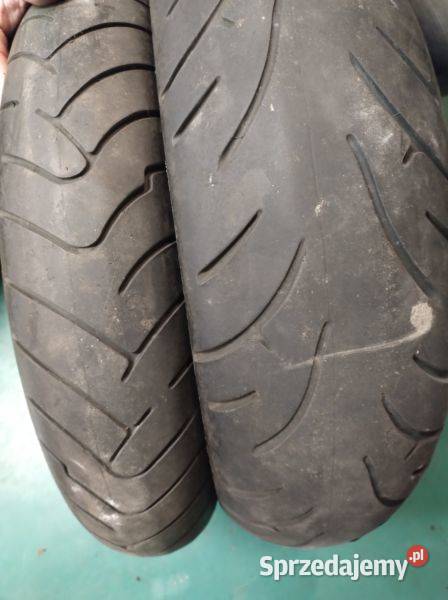 Opony 2 przód i tył 12070 zr 17mc komplet przód