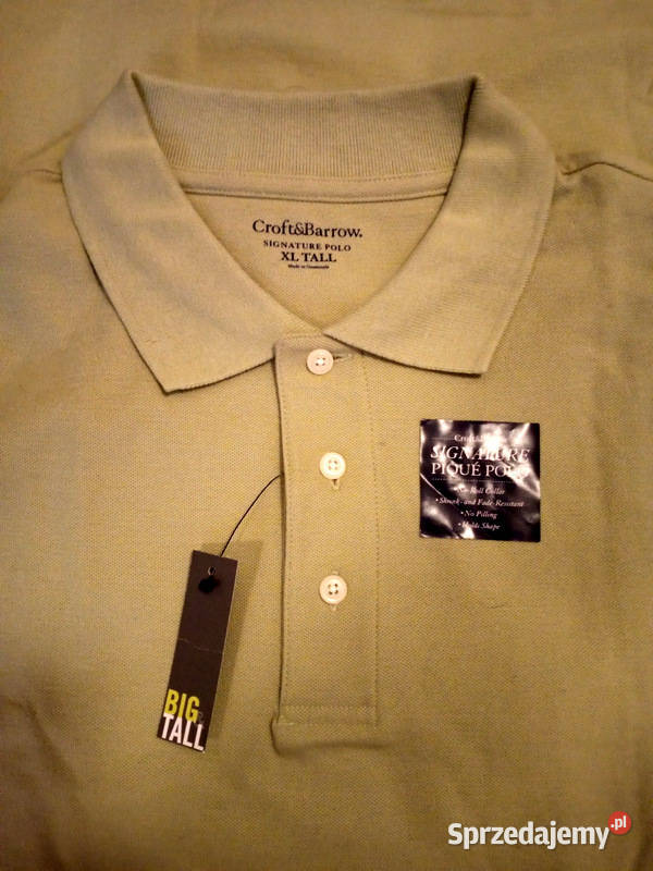 Polo Męskie CROFT BARROW USA XL Duża Mielec sprzedam