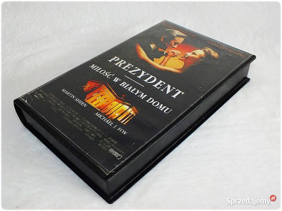 Kaseta VHS PREZYDENT Miłość w Białym Domu Film Żary