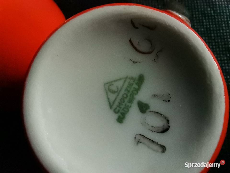 Stara porcelana Chodzież 2 małe filiżanki Aldona Katowice sprzedam