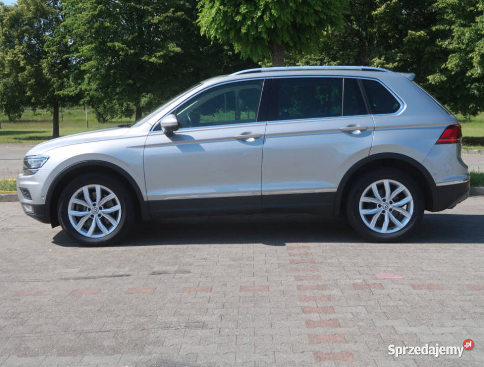 VW Tiguan 20 TDI skórzana tapicerka dolnośląskie Bielany Wrocławskie