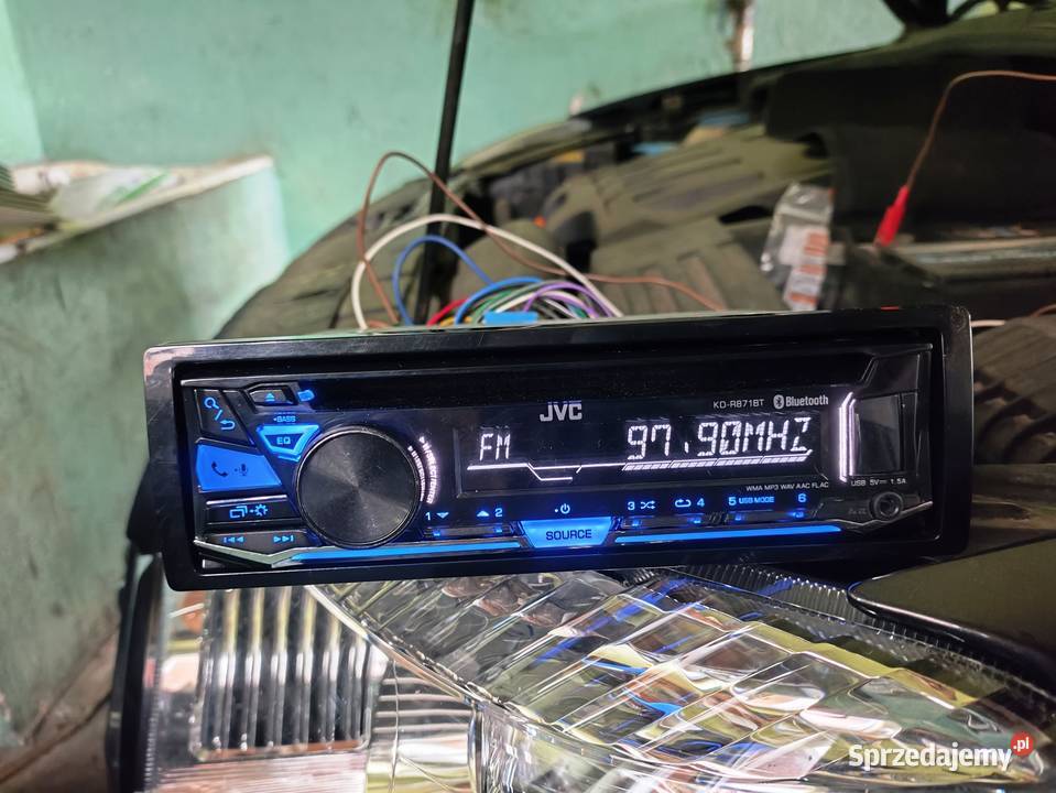 Radio samochodowe 1DIN JVC KDR871BT CD MP3 AUX
