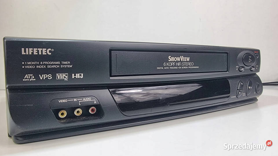 Video magnetowid Lifetec LT8950 LT 8950 6 head Międzychód