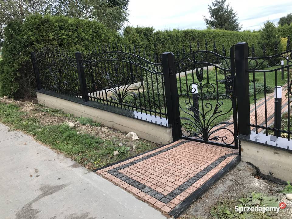 BramaFurtkaOgrozenie Małopolsa przesuwna Ogrodzenia i bramy Limanowa