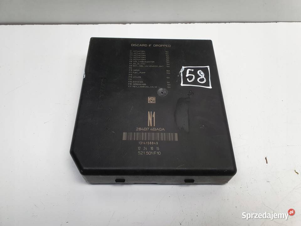 Nissan Qashqai II J10 MODUŁ BSI Sterownik Rudka