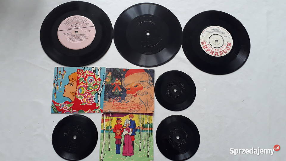 Płyty pocztówkowe do adapteru inne winylowe Poznań