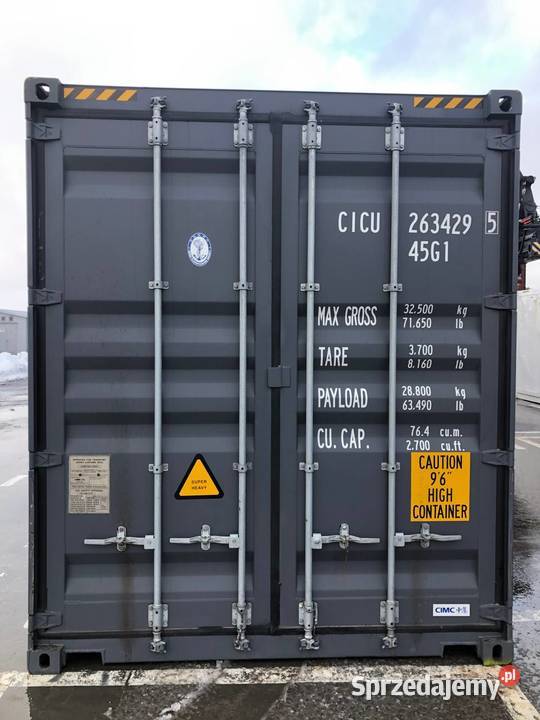Sprzedam kontener morski magazynowy 40HC NOWY śląskie Gliwice