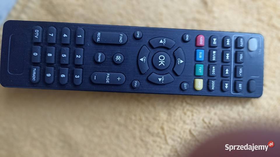 Pilot Opticum RCU005 Do Tunerów Premium Box