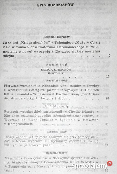 Księga strachów Zbigniew Nienacki lubelskie