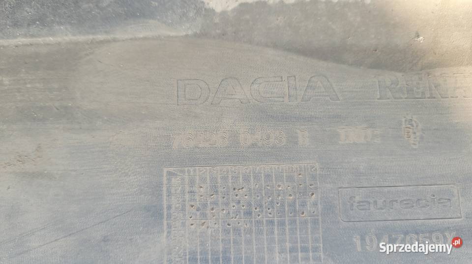 DACIA DUSTER II LISTWA PROGOWA PRAWA PROG PRAWY