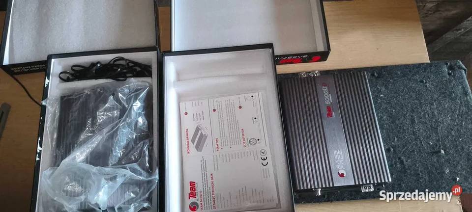 Wzmacniacz Car audio 5kw BASSFACE TEAM 50001D Kutno