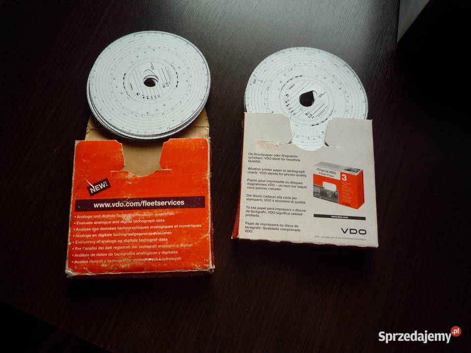 tarczki do tachografu tarcze tacho wykresówki Pozostałe Chmiel