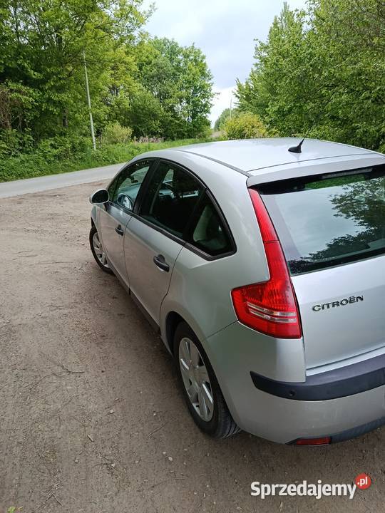 Citroen C4 2006 r 16hdi 90 305 przebiegu podkarpackie Wielopole Skrzyńskie