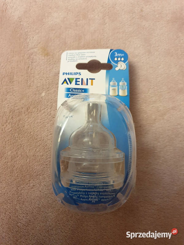 Philips Avent 2 smoczki o średnim przepływie