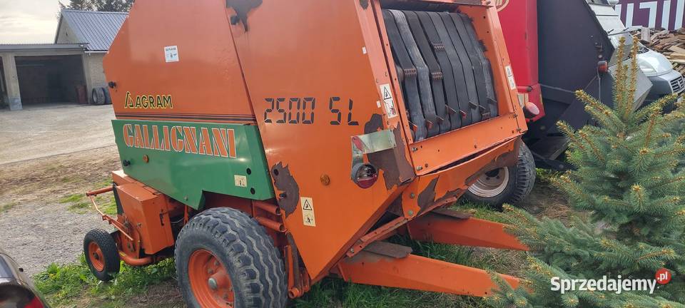 Prasa belujaca Galligani SL 2500 John Deere lubelskie Okrzeja