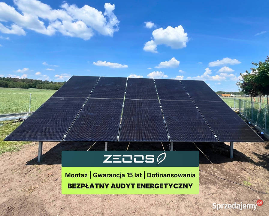 MAGAZYN ENERGII 1012kWh FOTOWOLTAIKA POMPA Brzeziny